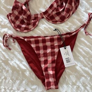 NWT We wore what bikini set